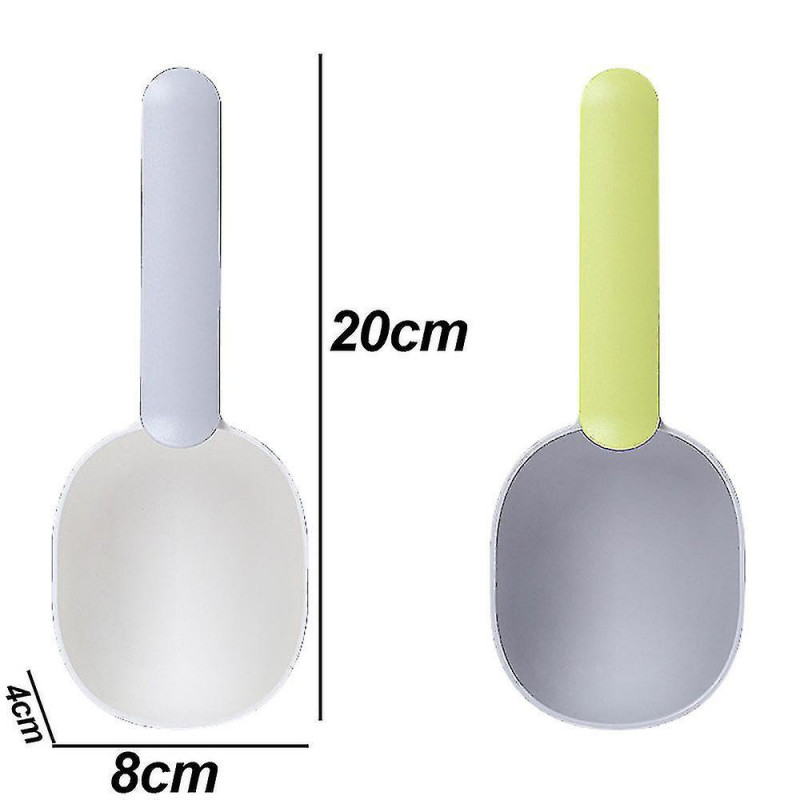 2pcs Pet Food Scoop avec poignée, adapté aux chiens chats et autres animaux de compagnie tw