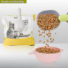 2pcs Pet Food Scoop avec poignée, adapté aux chiens chats et autres animaux de compagnie tw