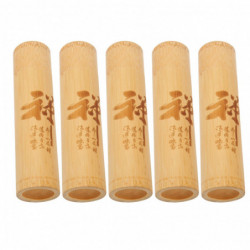 5Pcs Scattering Urns Carved Bamboo Leakproof Strong Portable Ash Scattering Containers for Pet Dog Cat Human 5Pcs Scattering Urns Carved Bamboo Leakproof Strong Portable Ash Scattering Containers for Pet Dog Cat Human