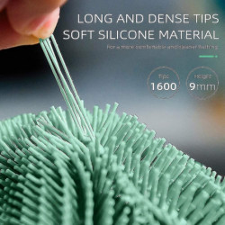 Fournitures pour animaux de compagnie Gants en silicone de nettoyage, anticorrosion et durables, pratiques et [...]