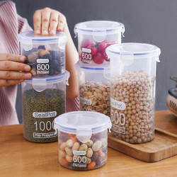 Strong Sealing Food Container Anti-slip PP Keep Fresh Food Sealed Tank Kitchen Tool Strong Sealing Food Container Anti-slip PP Keep Fresh Food Sealed Tank Kitchen Tool