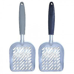 35x14cm Cat Little Kitty Scoop avec poignée en caoutchouc Pet Cleaner Scooper Pelle de sable Waste Scoop pour 1pc