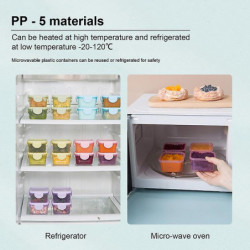 Fresh Keeping Leakproof Food Storage Box Plastic Practical Food Grade Food Container Pour la maison Fresh Keeping Leakproof Food Storage Box Plastic Practical Food Grade Food Container Pour la maison