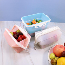 1500ml Food Storage Box Fresh-keeping Strong Seamless Silicone Easy To Clean Food Storage Bag Household Supplies 1500ml Food Storage Box Fresh-keeping Strong Seamless Silicone Easy To Clean Food Storage Bag Household Supplies