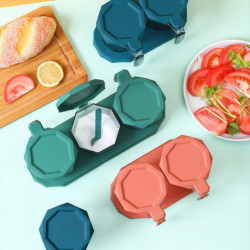 Seasoning Bottle Holder Moisture Proof Large Capacity Foundation Space Saving Transparent Spice Storage Box Spice Jar Seasoning Bottle Holder Moisture Proof Large Capacity Foundation Space Saving Transparent Spice Storage Box Spice Jar