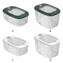 Cafe Moisture-proof Rice Bucket Transparent Visible Easy To Store Cafe Moisture-proof Rice Bucket Transparent Visible Easy To Store