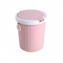 Nordic Contrasting Color Lid Trash Can - Sturdy Durable And Convenient Nordic Contrasting Color Lid Trash Can - Sturdy Durable And Convenient