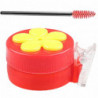 Handheld Hummingbird Feeders Plastic Mini Hand Feeding Tools(red,4pcs)