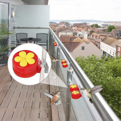 Handheld Hummingbird Feeders Plastic Mini Hand Feeding Tools(red,4pcs) Handheld Hummingbird Feeders Plastic Mini Hand Feeding Tools(red,4pcs)