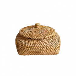 Storage Basket Modern Solid Color Braided Odorless Bucket Container Storage Basket Modern Solid Color Braided Odorless Bucket Container