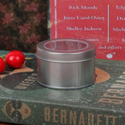 Clear View Tinplate Iron Storage Spice for Case Container Tin Box Round Tins Clear View Tinplate Iron Storage Spice for Case Container Tin Box Round Tins