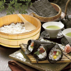 Seau à sushi japonais Seau de stockage de riz Seau de service à sushi pour restaurant Seau à sushi japonais Seau de stockage de riz Seau de service à sushi pour restaurant