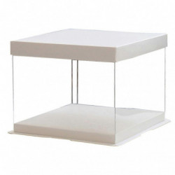 1Pc 10inch Transparent Birthday Cake Box Plastic Cake Container Box Dessert Storage Box (Transparent) 1Pc 10inch Transparent Birthday Cake Box Plastic Cake Container Box Dessert Storage Box (Transparent)