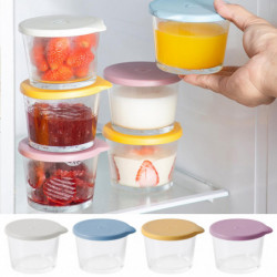 260ML Food Container with Airtight Lid Strong Sealing Moisture-Proof Stackable BPA Free Multipurpose Clear Glass [...]