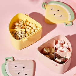 Creative Watermelon Candy Box Stylish Nut Storage with Lid Sealed And Moisture-Proof Storage Box Candy Supply Creative Watermelon Candy Box Stylish Nut Storage with Lid Sealed And Moisture-Proof Storage Box Candy Supply