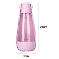 Bouteille d’eau pour chien Distributeur d’eau pliable portable pour chien pour Wal extérieur Bouteille d’eau pour chien Distributeur d’eau pliable portable pour chien pour Wal extérieur