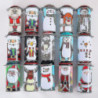Yh-random Christmas Candy Can Iron Storage Can Christmas Large Capacity