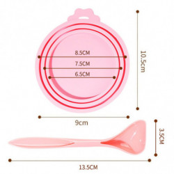 Pet Can Lid Universal Silicone Pet Food Can Covers Good Sealing Leak-proof Easy to Clean Cat Can Pet Can Lid Universal Silicone Pet Food Can Covers Good Sealing Leak-proof Easy to Clean Cat Can