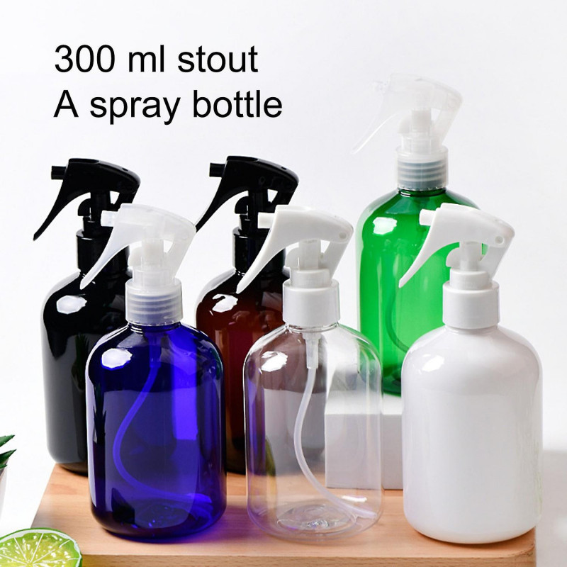 300ml Empty Spray Bottle Large Capacity Leak-proof Good Sealing Reusable Wide Application Anti-spill