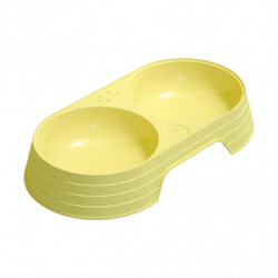 Pet Bowl Smooth Edge Large Capacity Pet Cat Double Bowl Food Container Pet Supplies Pet Bowl Smooth Edge Large Capacity Pet Cat Double Bowl Food Container Pet Supplies