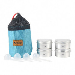 Multifunctional Tin Box Container Keep Food Fresh For Camping 80g Multifunctional Tin Box Container Keep Food Fresh For Camping 80g