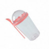 Portable Salad Cup With Screw Lid And Spoon - Non-toxic Bpa-free
