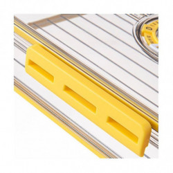 Food Storage Refrigerator Timekeeping Organizer Box Pet Kitchen Fridgekeeping Bins Yellow 11 X 32.5 Food Storage Refrigerator Timekeeping Organizer Box Pet Kitchen Fridgekeeping Bins Yellow 11 X 32.5