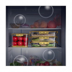 Food Storage Refrigerator Timekeeping Organizer Box Pet Kitchen Fridgekeeping Bins Yellow 11 X 32.5 Food Storage Refrigerator Timekeeping Organizer Box Pet Kitchen Fridgekeeping Bins Yellow 11 X 32.5