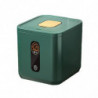 Contain Moisture-proof Nano Insect-proof Sealed Pet Food Container Rice Grain Storage Box Green