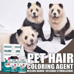 Pet Dyeing Agent Pet Hair Coloring Dyestuffs Dyeing Pigment Pet Accessories For Dog Cat New Pet Dyeing Agent Pet Hair Coloring Dyestuffs Dyeing Pigment Pet Accessories For Dog Cat New