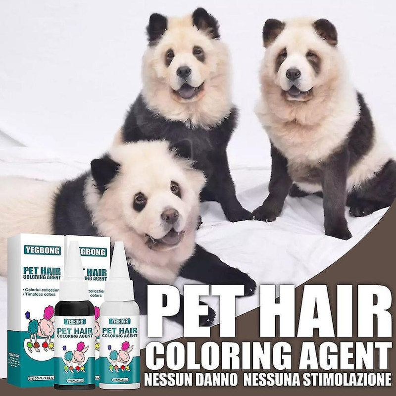 Pet Dyeing Agent Pet Hair Coloring Dyestuffs Dyeing Pigment Pet Accessories For Dog Cat New