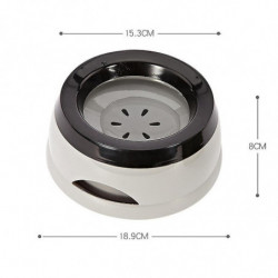 Pas de bol d’eau pour chien renversé pour la maison et les voyages, plus de sols mouillés ou d’éclaboussures Pas de bol d’eau pour chien renversé pour la maison et les voyages, plus de sols mouillés ou d’éclaboussures