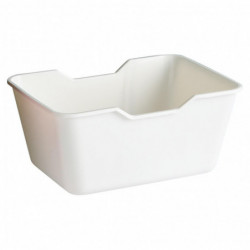 Boîte de rangement Grande capacité Gain de place en plastique Comestics Makeup Container