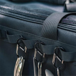 BLACKDOG Boucle de suspension en alliage d’aluminium en forme de S extérieure multifonctionnelle à 8 caractères