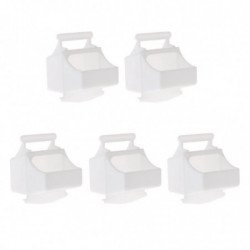 Bird Cage Feeding Box Feeder Food Container Bird Feeders Cage Accessories