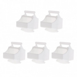 Bird Cage Feeding Box Feeder Food Container Bird Feeders Cage Accessories