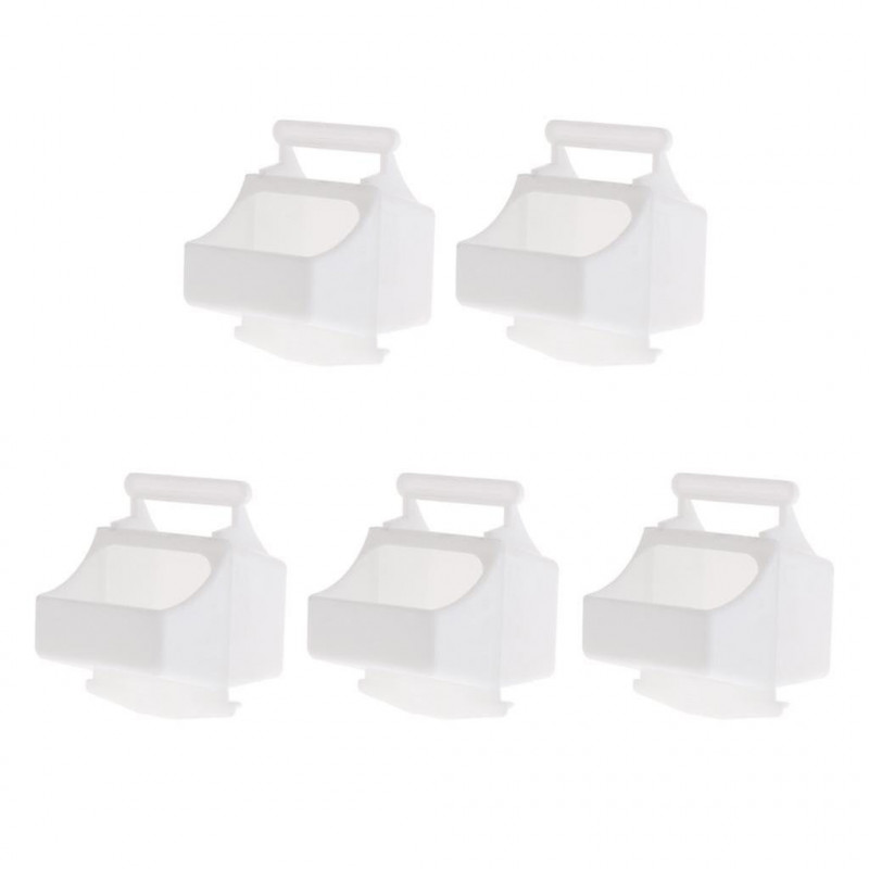 Bird Cage Feeding Box Feeder Food Container Bird Feeders Cage Accessories