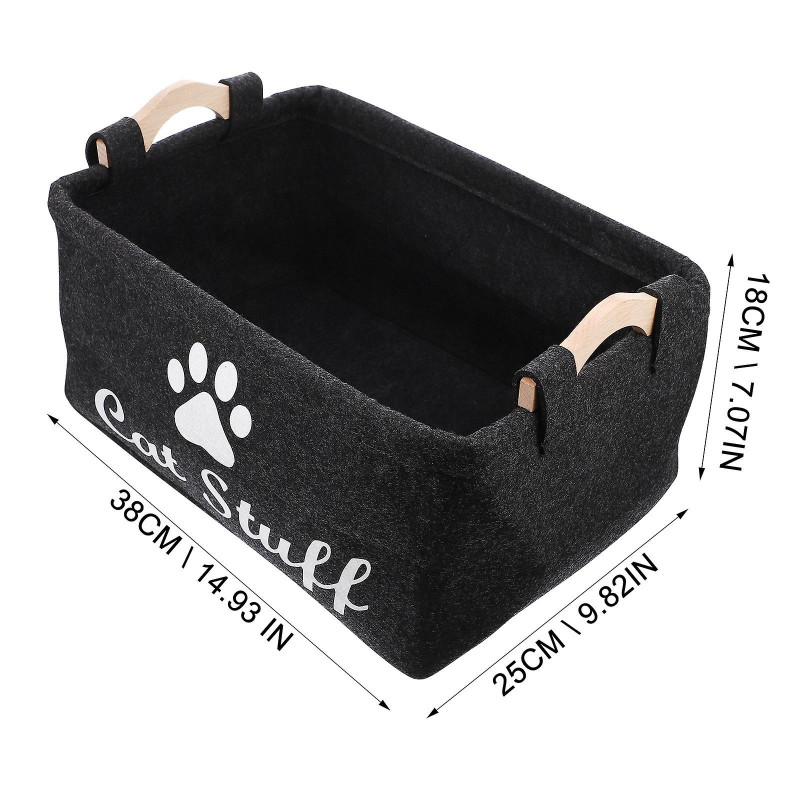 Sundries Storage Case Clothing Basket Pet Plaything Organizer Box Container