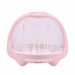 1pc Bottle Storage Box Dustproof Dripping Children's Tableware Dry Storage Box
