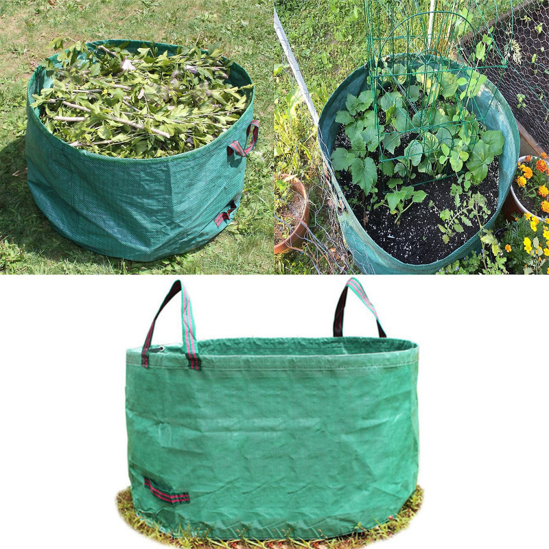 Gardening Bag 63 Gallon Large Capacity Reusable Planting Container with Handle