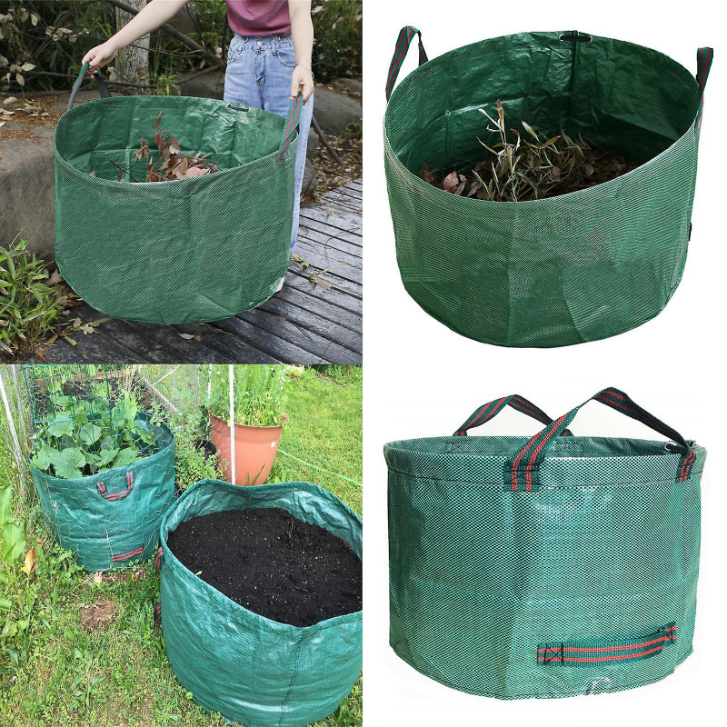 Gardening Bag 63 Gallon Large Capacity Reusable Planting Container with Handle