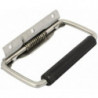 Stainless steel spring foldable box ring trunk drawer tool handle metal box handle folding handle ri