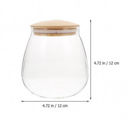 1pc Moisture-proof Storage Jar With Lid Storage Holder For Home (transparent) 1pc Moisture-proof Storage Jar With Lid Storage Holder For Home (transparent)