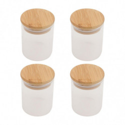 4pcs Glass Sealing Jar Grain Container Grain Sealing Jar Household Supply 4pcs Glass Sealing Jar Grain Container Grain Sealing Jar Household Supply