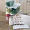 Protection complète Boîte de stockage d’oeufs Conteneur d’oeufs de grande capacité pour accessoires ménagers