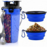 Dog Water Bottle (blue) With 2 Collapsible Bowls Portable 2 In 1 Water Bottle And Food For Dogs Cat Pets, Travel [...]