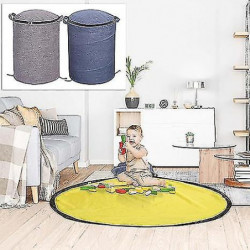 Children Toy Organizer Toy Storage Blocks Children's Toy Storage Bag Quick Cleanup Container, Large Detachable [...]