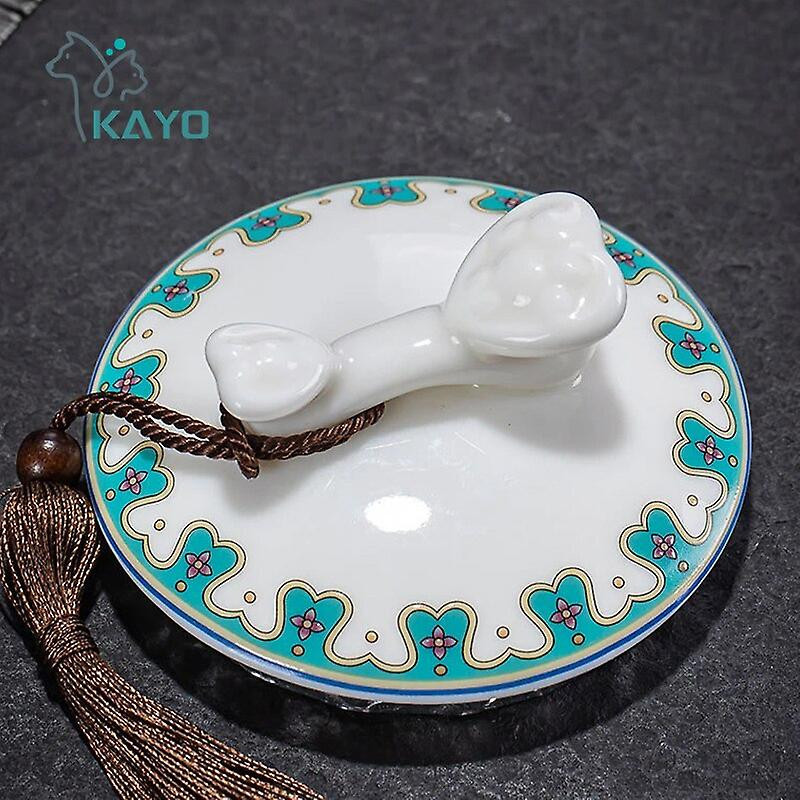 Émail grande urne pour animaux de compagnie, boîte en céramique Ruyi, étain scellé, stockage de cendres de chat [...]