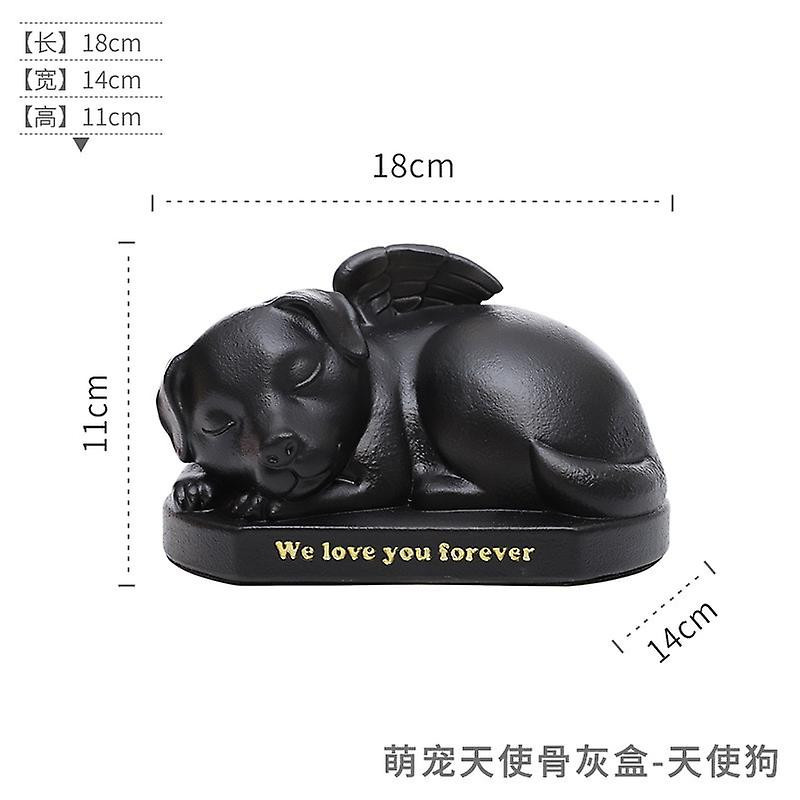 Pet Angel Ashes Box Dog Cat Pet Commemorative Ashes Puppy Cremation Funeral Box Pet Supplies Dog