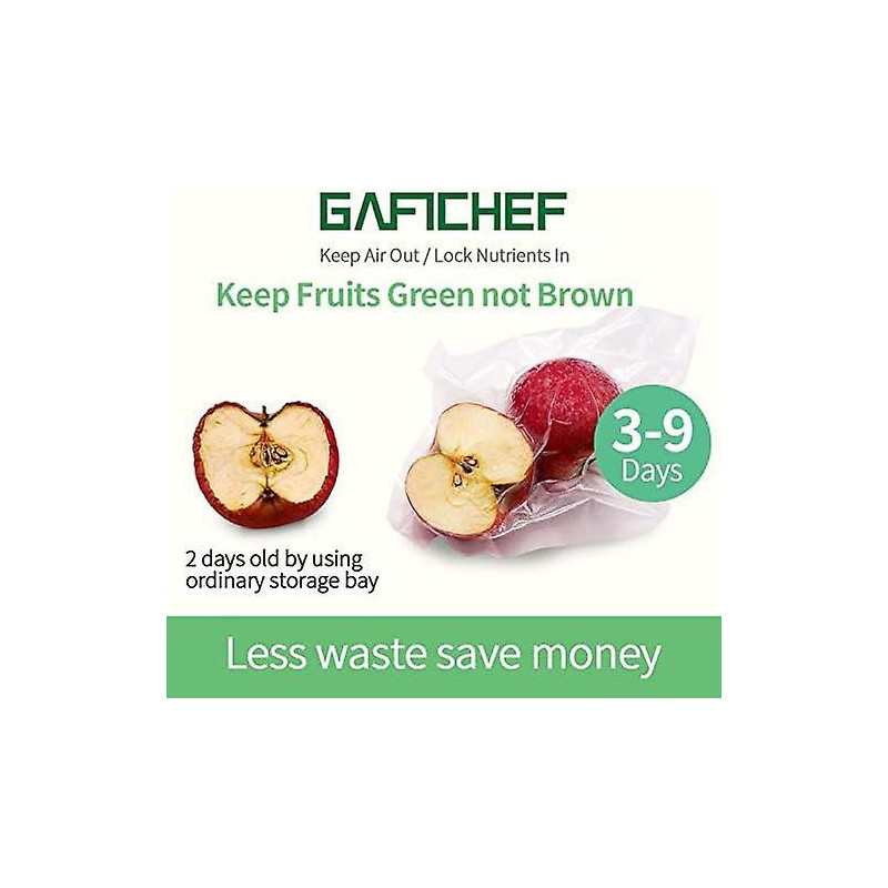 Vacuum Sealed Bags 20cm*5m Roll Of 4 Packs For Food Preservation Bags Bpa Free, Ideal For Vacuum Storage.